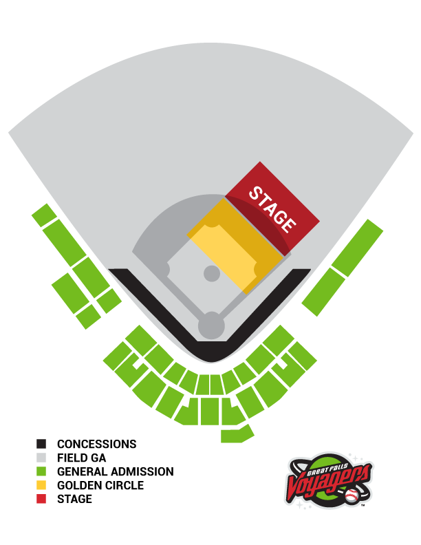 Voyagers Seating Map